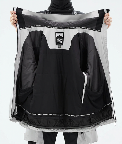 Oracle Veste de ski pour homme – Gris clair